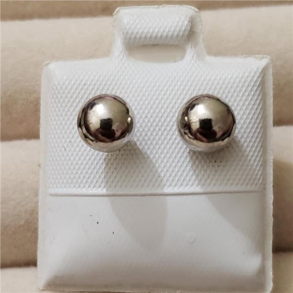 Silver Fresh Water Pearl Reversible Earrings, Suggested Retail Value $50