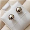 Image 2 : Silver Fresh Water Pearl Reversible Earrings, Suggested Retail Value $50