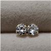 Image 1 : 14K Yellow Gold Cubic Zirconia Earrings, Suggested Retail Value $150