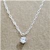 Image 2 : Silver Cz 16" Necklace, Suggested Retail Value $80
