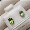 Image 2 : Silver Peridot Earrings, Suggested Retail Value $80