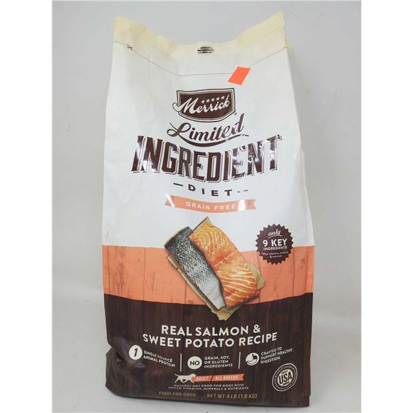 Merrick Real salmon & Sweet Potato Recipe (4lbs)