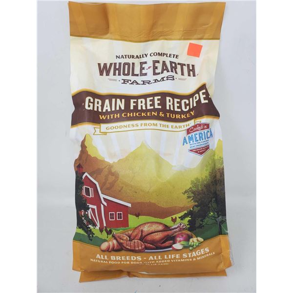 Whole Earth Farms Grain Free Chicken & Turkey For All Breed Dogs (4lbs)