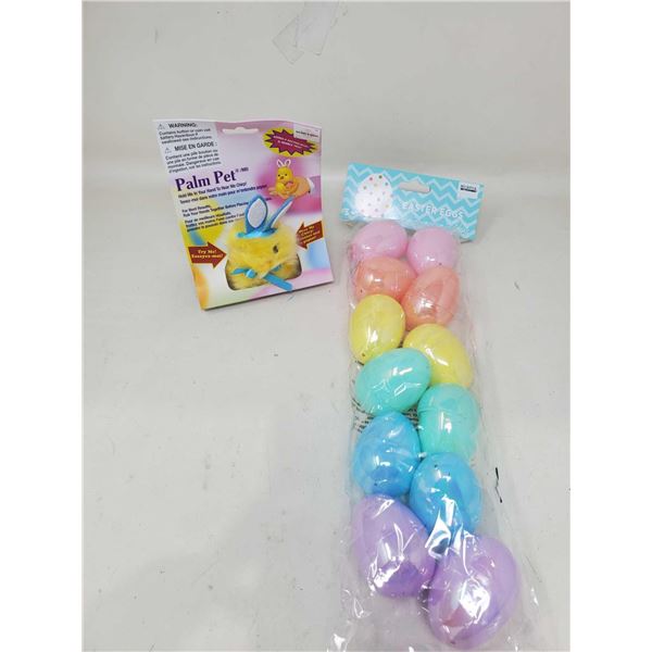 Palm Pet Easter Toy and Eggs