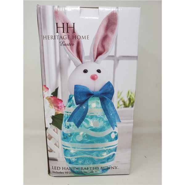 Heritage Home Easter LED Handcrafted Bunny