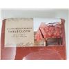 Image 2 : Autumn Medley Damask Tablecloth (60in x 144in)