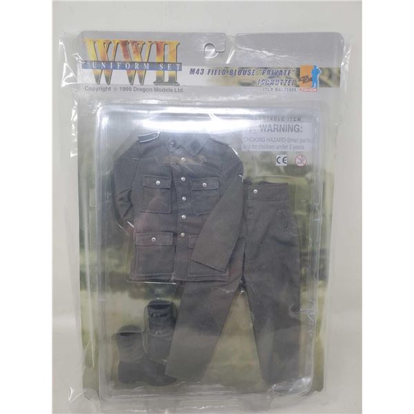 M43 Field Blouse Private Schutze Action Figure Model