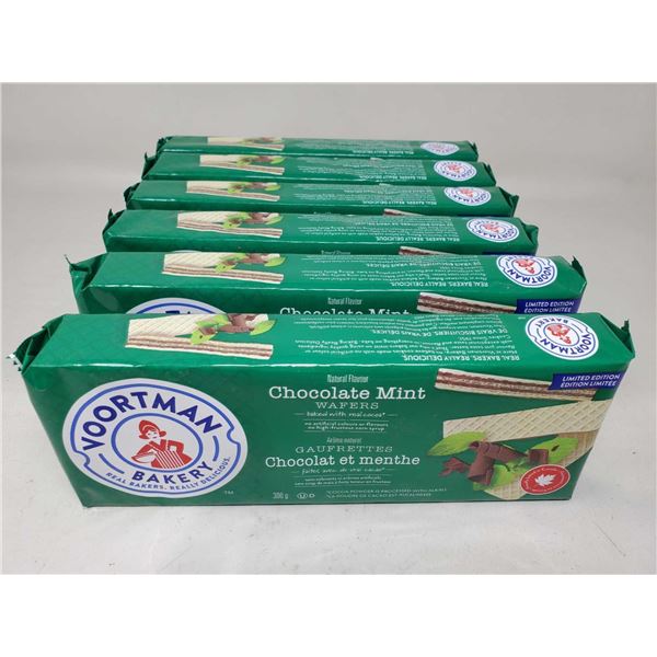 Voortman Bakery- Chocolate Mint Wafers (6 x 300g)