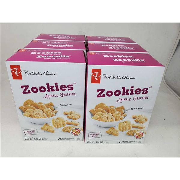 Zookies Animal Crackers (6- 6 x 35g)