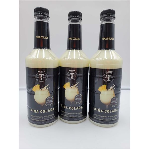 Motts Pina Colada Mix (3 x 1L)