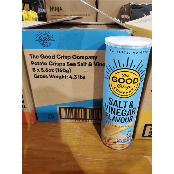 The Good Crisp- Salt & Vinegar Flavour (8 x 160g)