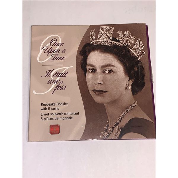 In Time for the Platinum Jubilee - Queen Elizabeth Golden Jubilee 5 50 cent coin Set issued by the C