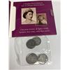 Image 3 : In Time for the Platinum Jubilee - Queen Elizabeth Golden Jubilee 5 50 cent coin Set issued by the C