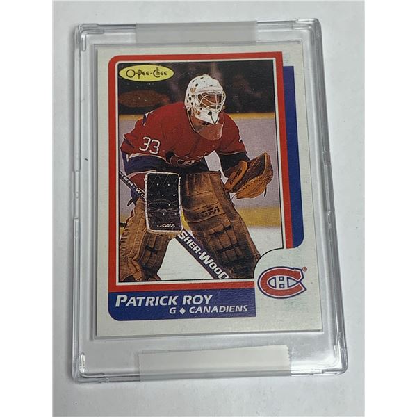 O Pee Chee - Patrick Roy Montreal Canadiens¬†Cased 1986 Collector Rare Mint Card