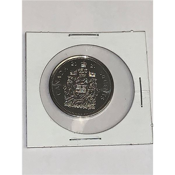 Canada Mint Issued 2021 50 cent coin