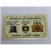 Image 1 : 24K Pure Gold 1 Grain wafer Bar 99.99 Fine with certificate