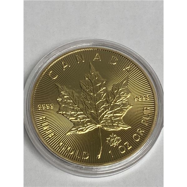 Canada 2015 1 OZ .9999 Fine Gold Coin NEW Cased - COPY