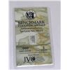 Image 1 : Benchmark .999 Pure Fine Silver 1 grain wafer bar with certificate