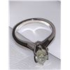 Image 4 : Ladies Marquise Cut 1.0 Carat Diamond clarity I Set in Solid Platinum Engagement Ring size 7 - Inclu