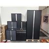 Image 1 : *NEW* Metal Garage Cabinet Set  5x Swing Door Cabinets Assorted sizes, 1 Drawer Style Cabinet with P