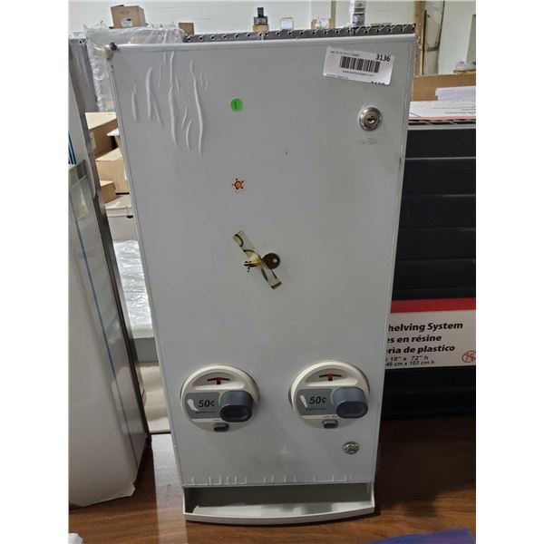 *NEW* Stainless Steel Wall Mount Feminine Hygiene Product Dispenser 26X12X7