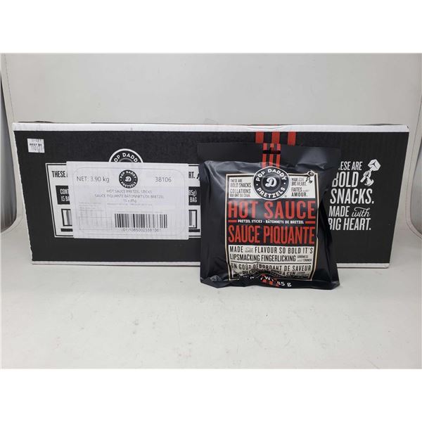 Pop Daddy Hot Sauce Pretzels 15X85g