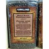 Image 4 : Kirkland Spices - Ground Black Pepper 348g, Granulated California Garlic 510g, Whole Black Peppercor