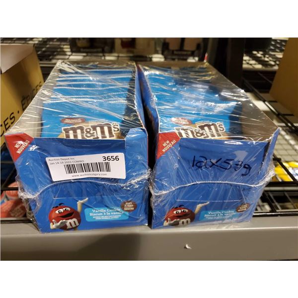 Vanilla M&M Mini Soft Baked Cookies 2X12x53g