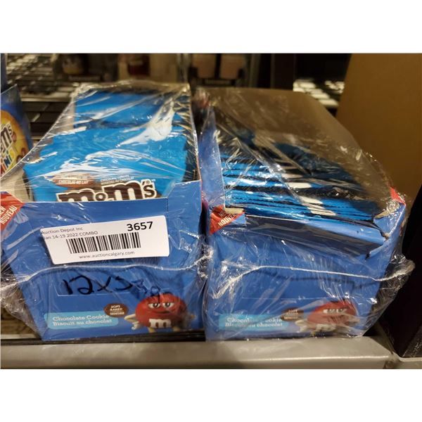Chocolate M&M Mini Soft Baked Cookies 2X12x53g