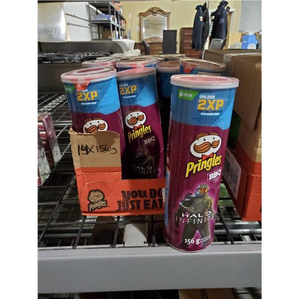 Pringles BBQ Potato Chips 14X156g