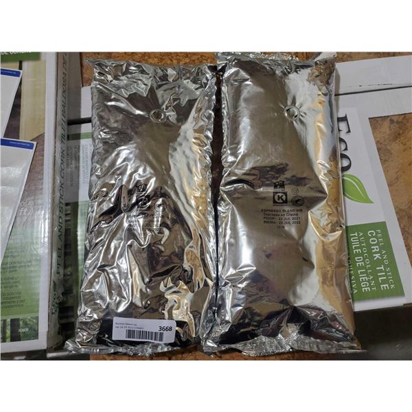 Circle K Espresso Blend Whol Coffee Beans 2X2Lbs