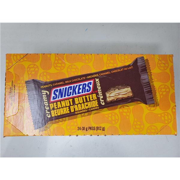 Snickers Creamy Peanut Butter Candy Bar 24x38g
