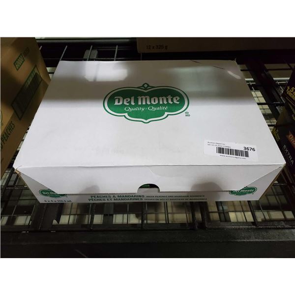 Del Monte Quality Peaches & Mandarin Cups 6x4x112.5ml