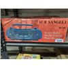 Image 2 : *NEW* Sur Sanget Retro Style Dual Cassette Stereo Radio