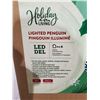 Image 3 : *NEW* Holiday Living LED Lighted Penguin 28"