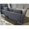 Image 3 : *NEW*Â  2 Seat Microfiber Oversized Love Seat, Medium Gray