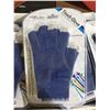 Image 2 : *NEW* FirelorÂ Touch Screen Fingertip Winter Gloves Blue 12 Pair