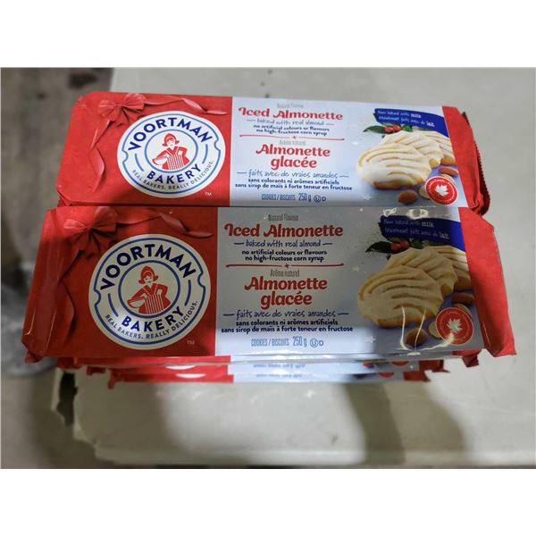Voortman Iced Almonette Cookies 6X 250g