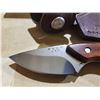 Image 2 : *NEW* Buck Knife with Brown Leather Belt Sheath - Alpha Hunter