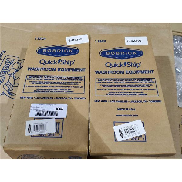 *NEW* BobrickÂ In Counter Mount Liquid Soap Dispenser X2