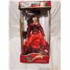 Image 1 : Lady in red porcelain doll 18"