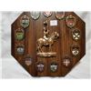 Image 3 : RCMP Provincial emblems plaque, 11"