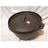 Image 2 : Wenzel cast iron 3 footed pot, 12" lid, very heavy