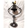 Image 1 : Cast iron bell on stand, 18" high, nice ring
