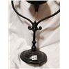 Image 3 : Cast iron bell on stand, 18" high, nice ring