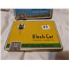Image 2 : Two Black Cat cigs tins
