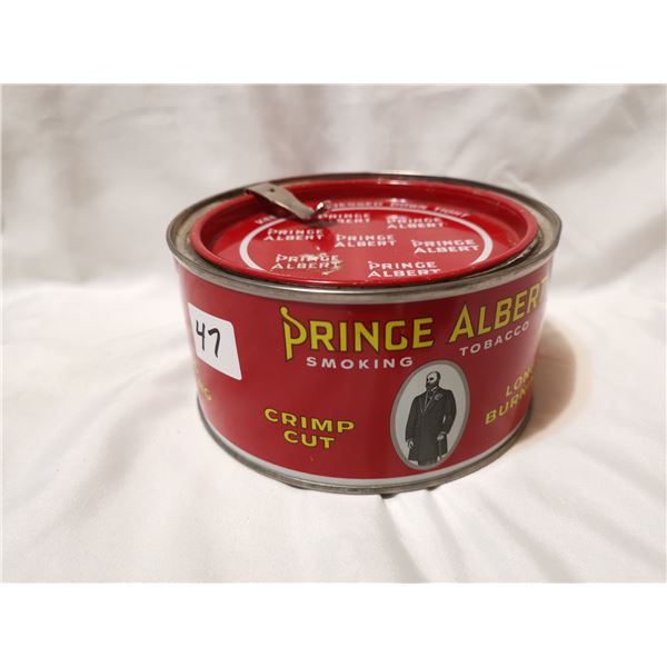 Short Prince Albert tin can, great condition