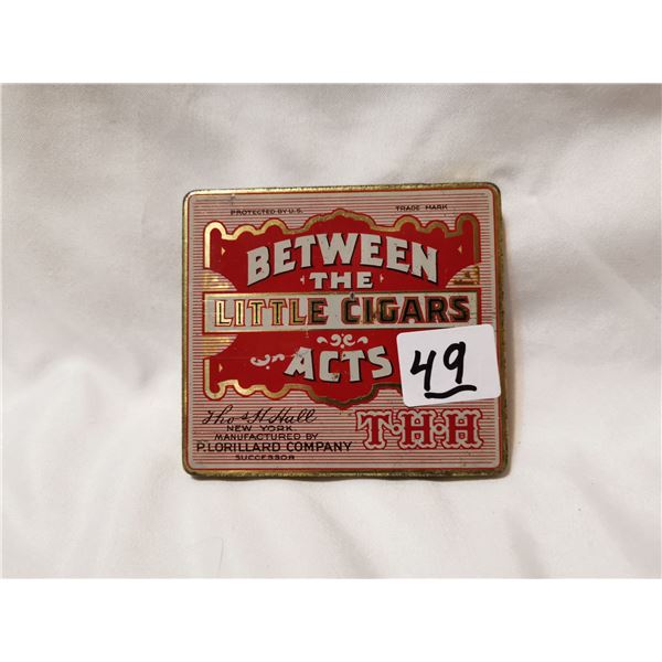Small Between the Act cigs tin