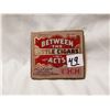 Image 1 : Small Between the Act cigs tin