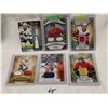 Image 1 : 6 NHL hockey jersey cards